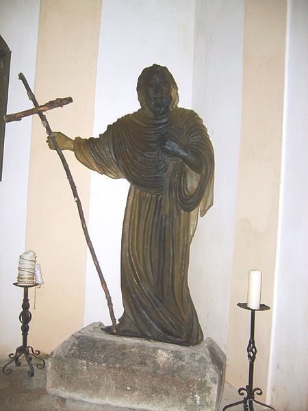 Socha sv. Vintíře, autor: Ondřej Koníček